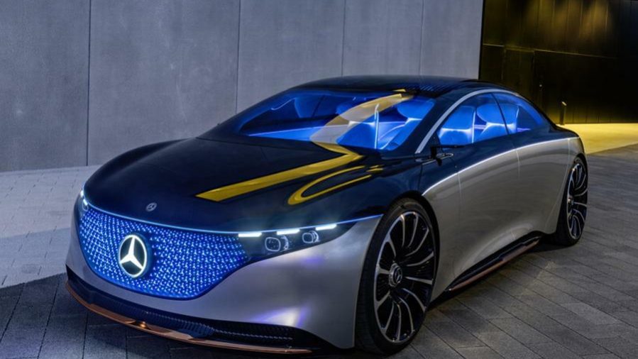 MercedesBenz Vision EQS koncept premijera najnovijeg