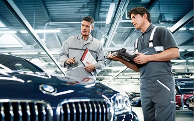 bmw service ok