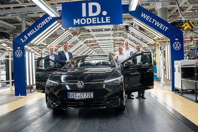 A milestone in the transformation: Volkswagen delivers the 1.5 m
