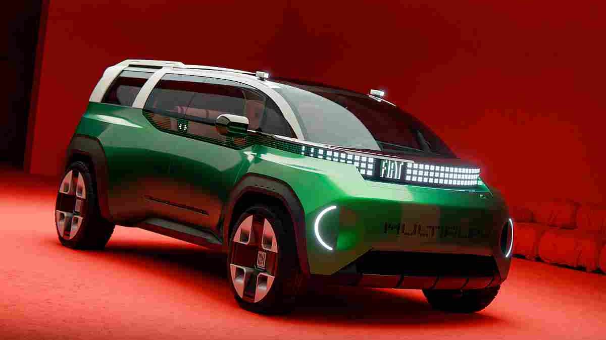Fiat Multiplay "3 u 1" (3-in-1): Koncept obiteljske limuzine sa 6-1 rasporedom sjedlaica koji je na tragu jednovolumena Multipla