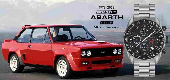 Ograničena serija posebnog ručnog sata: Breil Fiat 131 Abarth Rally Chronograph uz cijenu od 399 eura