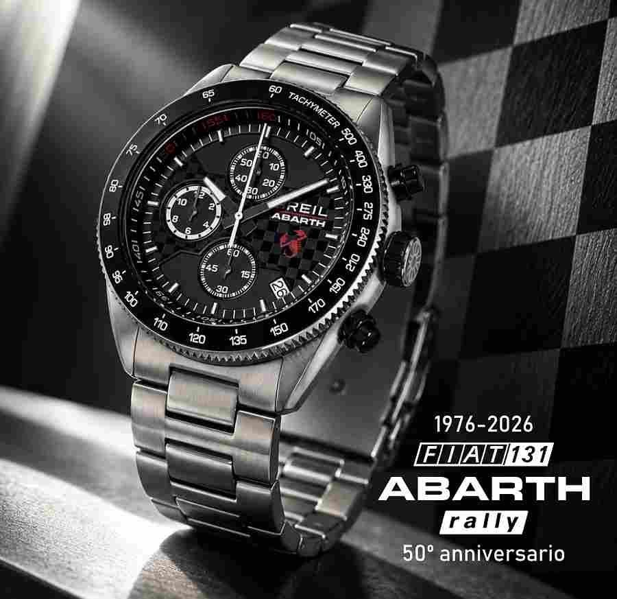 Ograničena serija posebnog ručnog sata: Breil Fiat 131 Abarth Rally Chronograph uz cijenu od 399 eura