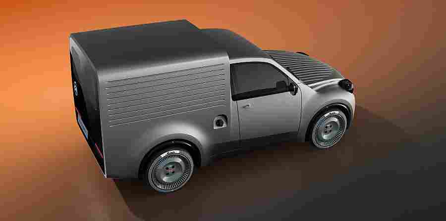 Citroën 2 CV Fourgonnette je koncept teretne verzije novog "spačeka" Citroën 2 CV koji je isto koncept