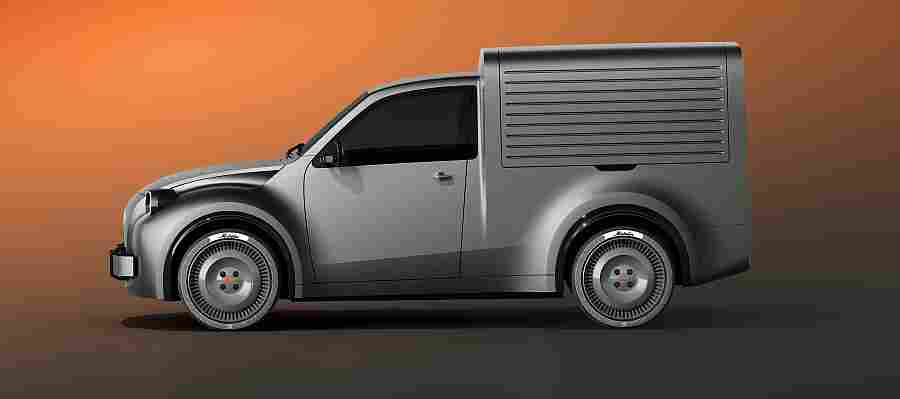 Citroën 2 CV Fourgonnette je koncept teretne verzije novog "spačeka" Citroën 2 CV koji je isto koncept