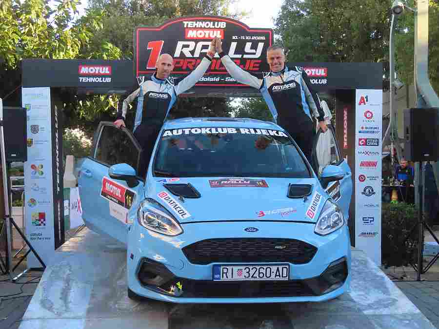 Rally prvenstvo zaključeno u Novom Vinodolskom: GENERALKA SLOVENSKE POSADE