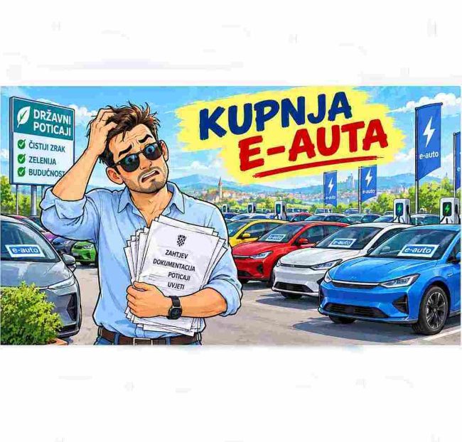 Sve cijene električnih automobila u Hrvatskoj na jednom mjestu – vodič za kupnju na poticaje